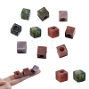 12Pcs Natural Indian Agate European Beads G-NB0005-88B-1