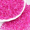 6/0 Inside Colours Transparent Glass Seed Beads X1-SEED-T007-07I-3