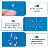   100Pcs 304 Stainless Steel Ball Stud Earring Post FIND-PH0006-65-4