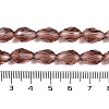 Transparent Glass Beads Strands EGLA-N013-T8mm-D02-4