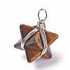 Natural & Synthetic Mixed Stone Pendants G-I220-C-2