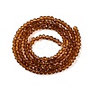 Glass Beads Strands EGLA-A044-T1mm-D02-3