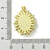 Eco-Friendly Brass Pendants KK-A204-02A-01G-3