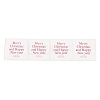 Christmas Theme Paper Self-Adhesive Stickers DIY-M070-08J-3