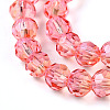 Baking Paint Transparent Glass Beads X1-DGLA-A035-T4mm-A01-4