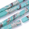 Synthetic Imperial Jasper Beads Strands X-G-E508-02G-3