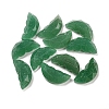 Natural Green Aventurine Butterfly Wing Cabochons G-D078-02E-1