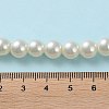 Baking Painted Pearlized Glass Pearl Round Bead Strands HY-Q330-8mm-02-5