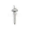 Brass Micro Pave Cubic Zirconia Pendants KK-K400-45P-1