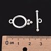 Tibetan Style Alloy Toggle Clasps X-LF8418Y-2