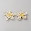 Lace & Plastic Detachable Shoe Buckle Clips FIND-WH0423-74A-1