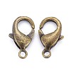 Antique Bronze Brass Lobster Claw Clasps X-KK-903-AB-NF-3