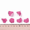 Transparent Acrylic Bead Caps PL551-C16-6