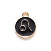 Alloy Enamel Pendants ENAM-S124-01A-08G-2