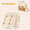 Wooden Multi-layer Cosmetic Storage Organizer Box MRMJ-WH0075-84-2