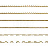12M 3 Styles 304 Stainless Steel Chains CHS-TA0001-62-3