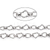 Alloy Teardrop with Twining Chains LCHA-T001-12P-2