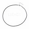 Waxed Cotton Cord Necklace Making X-MAK-S032-1.5mm-B01-2