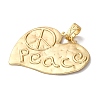 Alloy Big Pendants PALLOY-D362-01G-I-2