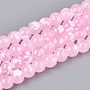 Baking Paint Glass Beads Strands DGLA-N015-4mm-02-1