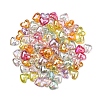 Plating AB Color Transparent Acrylic Beads PACR-CJ0001-15-5