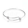 Adjustable 304 Stainless Steel Expandable Bangle Making X-BJEW-G546-01P-2