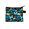 Butterfly Pattern Polyester Clutch Bags PAAG-PW0016-16B-1