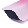 Two Tone Rectangle Plastic Zip Top Gift Bags OPP-C003-01D-03-3