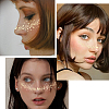 10Pcs Transfer Sticker Proof Removable Temporary Tattoos Stickers DIY-SP0003-65A-04-5