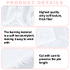 Imitation Rabbit Hair Faux Fur Polyester Fabric DIY-WH0032-91A-4