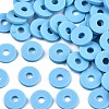 Handmade Polymer Clay Beads Strands CLAY-R089-8mm-Q069-2
