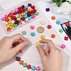 100Pcs Synthetic Turquoise Beads TURQ-SC0001-30-3