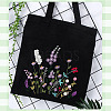 DIY Canvas Shoulder Bag Embroidery Starter Kit DIY-WH0386-47-5