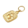 304 Stainless Steel Pendants STAS-L296-09G-02-2