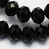 Handmade Imitate Austrian Crystal Faceted Rondelle Glass Beads X-G02YI0E6-1