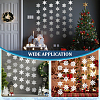 6Pcs Paper Snowflake Hanging Banners DIY-ME0001-95-4