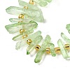 Natural Quartz Crystal Beads Strands G-F800-C14-3