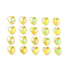 100Pcs Eco-Friendly Transparent Acrylic Beads TACR-YW0001-07E-2