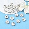 Brass Rhinestone Spacer Beads RB-A014-L12mm-01S-2