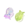 Ocean Theme Electroplate Transparent Glass Beads GL-CBA9C2A-01D-2