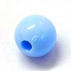 Opaque Acrylic Beads MACR-S802-6mm-QZ47-2