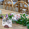 20Pcs Pine Wood Name Card Holder DJEW-GA0001-77B-5