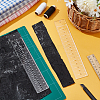 2Pcs 2 Styles Acrylic Rulers AJEW-WH0270-327-5