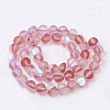 Synthetic Moonstone Beads Strands X-G-S283-6mm-12-2