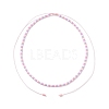 3Pcs 3 Color Glass Seed Braided Beaded Necklaces Set for Women NJEW-JN04117-4