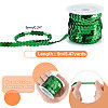   8 rolls 8 colors Eco-Friendly Plastic Paillette Beads PVC-PH0001-27-2