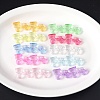 Transparent Acrylic Beads X-TACR-F008-09F-1