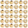 Brass Spacer Beads KK-BBC0015-08C-1