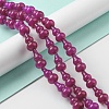 Natural Agate Beads Strands G-C039-C04-2