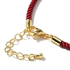 Nylon Milan Cord Necklace Making MAK-M028-01G-30-3